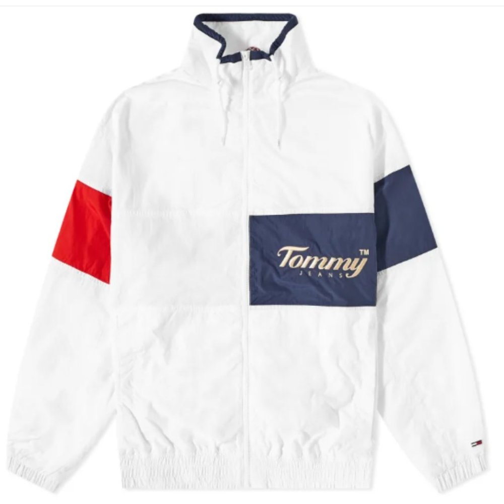 Tommy Hilfiger Archive 90s-inspired classic colour-blocked Jacket Size Large